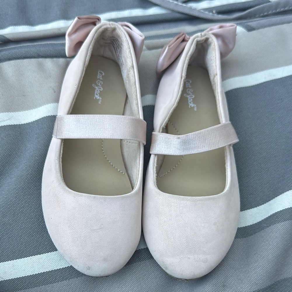 Cat & Jack Pink Dress Shoes Mary Jane Style